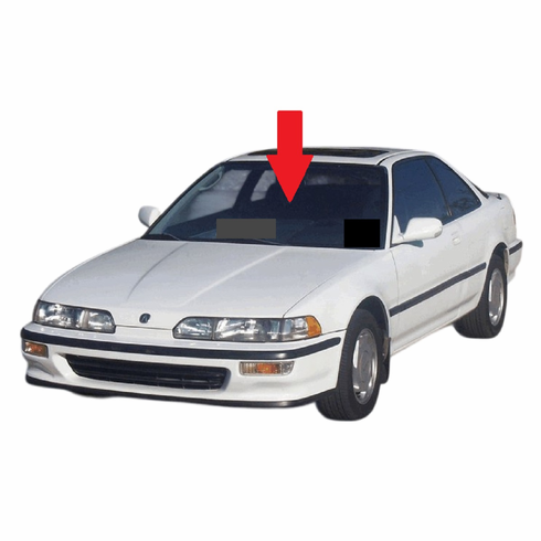 Front Windshield Glass Acura Integra 4 Door Sedan 1990-1993
