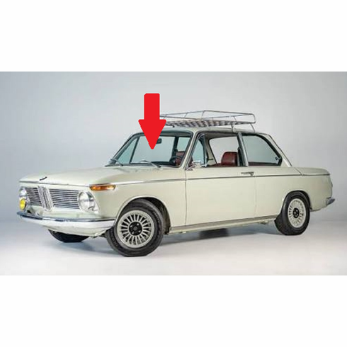 Front Windshield Glass BMW 1600 4 Door Sedan 1967-1976