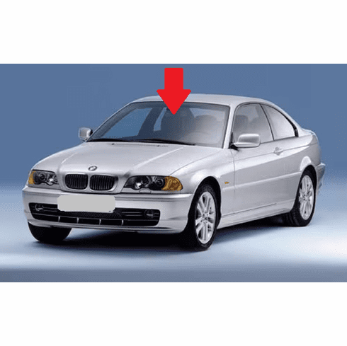 Front Windshield Glass BMW 323 2 Door Coupe 2000