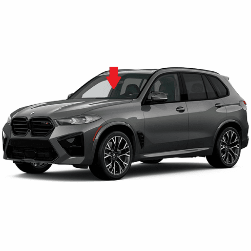 Front Windshield Glass BMW X5 4 Door Utility 2023-2024