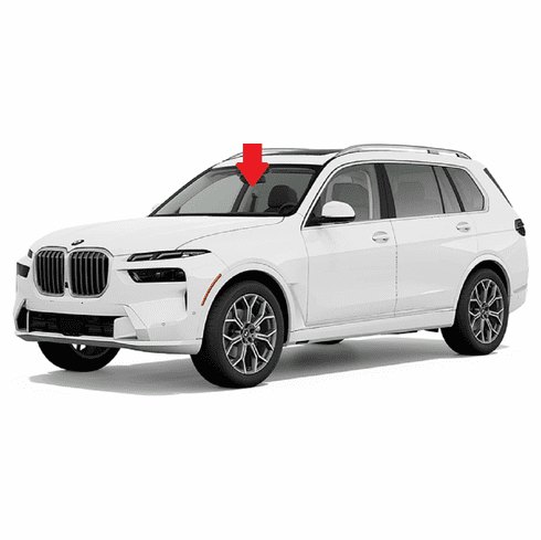 Front Windshield Glass BMW X7 4 Door Utility 2023-2024