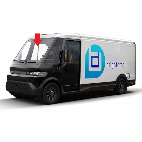 Front Windshield Glass BrightDrop Zevo Series Cargo Van 2023