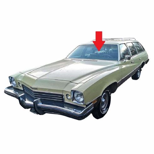 Front Windshield Glass Buick Century 1973-1977 4 Door Station Wagon