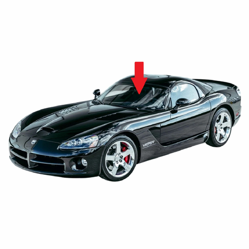 Front Windshield Glass Dodge Viper 2006-2011 2 Door Coupe, Antennae