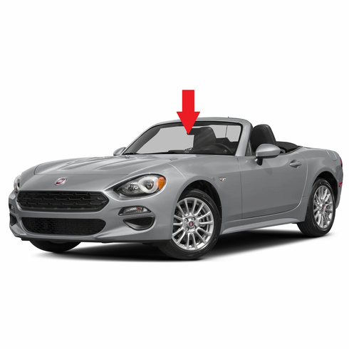 Front Windshield Glass Fiat 124 Spyder 2 Door Convertible 2017-2021