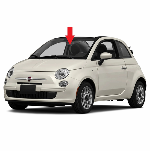 Front Windshield Glass Fiat 500C 2 Door Coupe 2012-2013