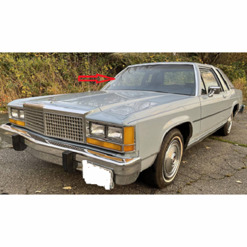 Front Windshield Glass Ford Crown Victoria 4 Door Sedan 1979-1992