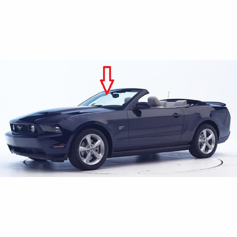 Front Windshield Glass Ford Mustang 2 Door Convertible 2005-2014