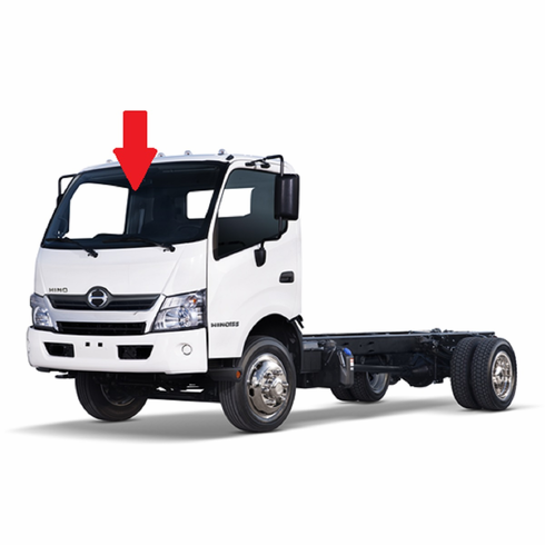 Front Windshield Glass Hino 155 Cabover 2012-2015