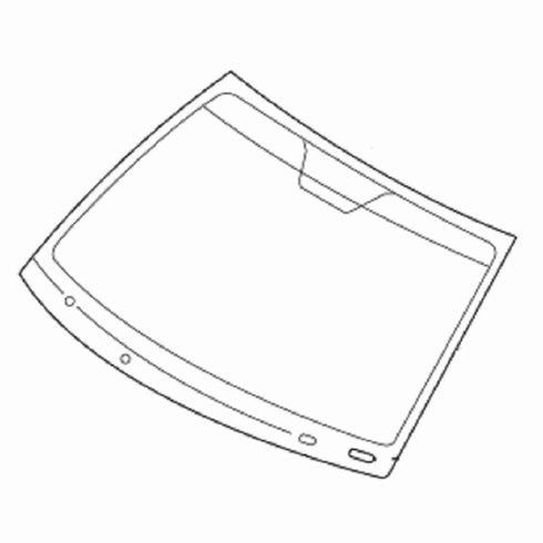 Front Windshield Glass Hyundai Sonata 4 Door Sedan 2006-2010