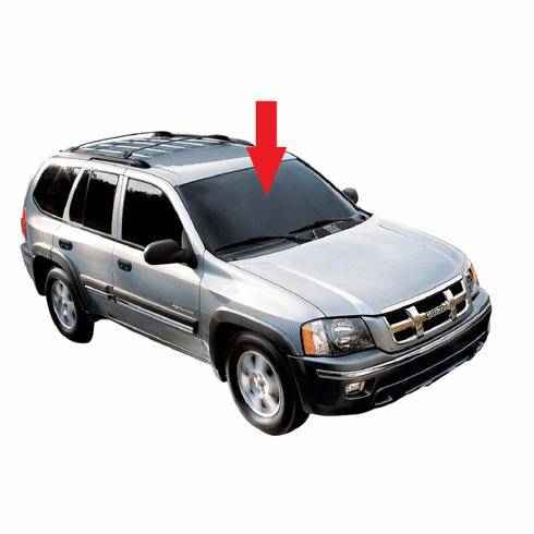 Front Windshield Glass Isuzu Ascender 7 Passenger 4 Door Utility 2003-2004