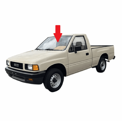 Front Windshield Glass Isuzu Pickup 2 Door Extended Cab 1988-1994
