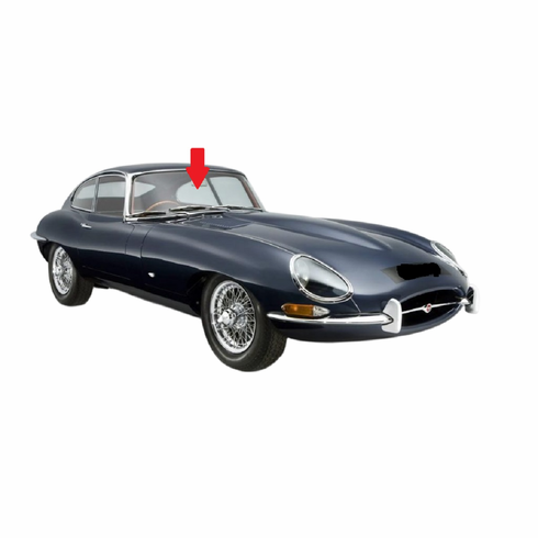 Front Windshield Glass Jaguar E Type Series I 2 Door Coupe 1961-1972