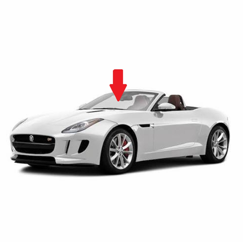 Front Windshield Glass Jaguar F-Type 2 Door Convertible 2014-2024