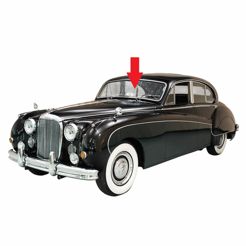 Front Windshield Glass Jaguar Mark 8 4 Door Sedan 1956-1961