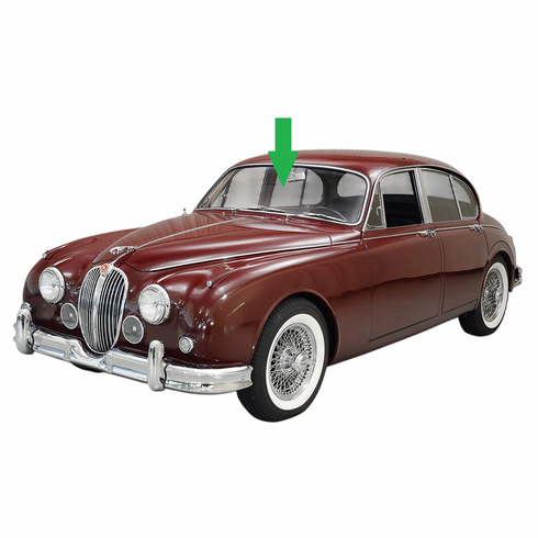 Front Windshield Glass Jaguar Mark II Saloon 1964-1967