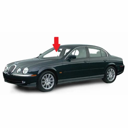 Front Windshield Glass Jaguar S-Type 4 Door Sedan 2000-2002