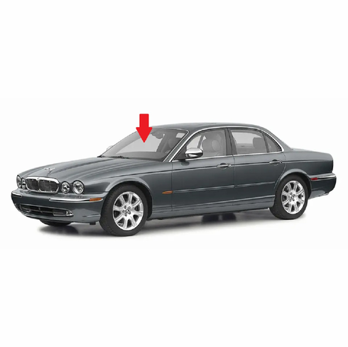 Front Windshield Glass Jaguar Vanden Plas 4 Door Sedan 2004-2005