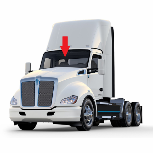 Front Windshield Glass Kenworth T680 Conventional Cab 2018-2026