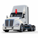 Front Windshield Glass Kenworth T680 Conventional Cab 2018-2026