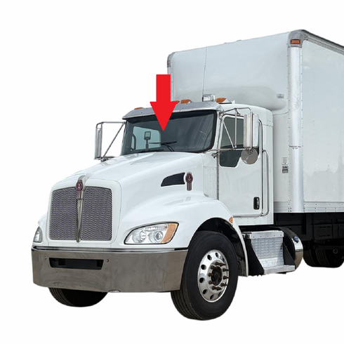 Front Windshield Glass Kenworth T800 Conventional Cab 1991-2005