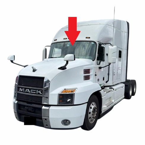 Front Windshield Glass Mack Anthem Conventional Cab 2019-2025