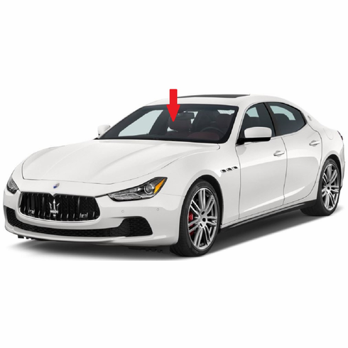 Front Windshield Glass Maserati Ghibli 4 Door Sedan 2014-2024