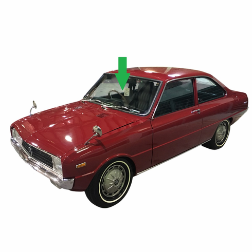 Front Windshield Glass Mazda Familia Presto R100 2 Door Coupe 1968-1973