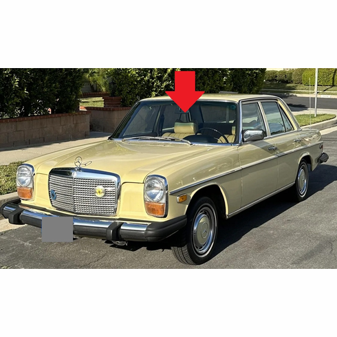 Front Windshield Glass Mercedes Benz 230 4 Door Sedan 1968-1976