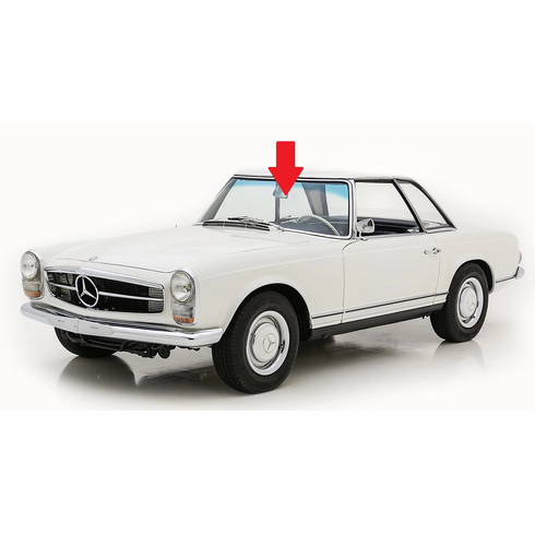 Front Windshield Glass Mercedes Benz 230SL 2 Door Hardtop 1963-1973