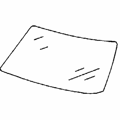 Front Windshield Glass Mercedes Benz 300SD 2 Door Coupe 1978-1981