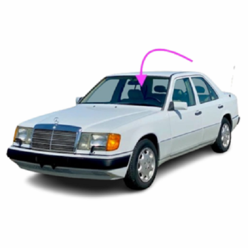 Front Windshield Glass Mercedes Benz 300SE 4 Door Sedan 1988-1991