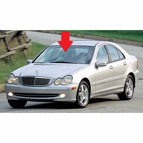 Front Windshield Glass Mercedes Benz C240 4 Door Sedan 2001-2003
