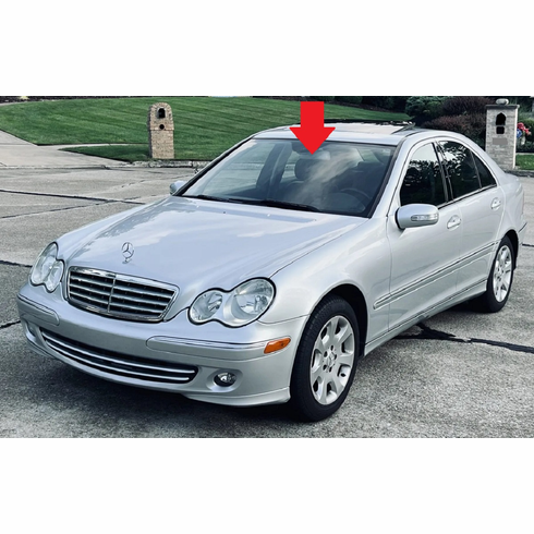 Front Windshield Glass Mercedes Benz C280 4 Door Sedan 2006-2007