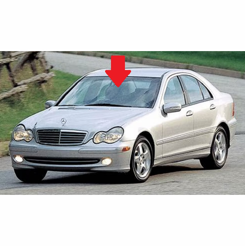 Front Windshield Glass Mercedes BENZ C320 2001-2003 4 Door Sedan