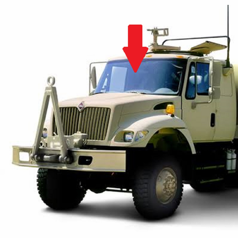 Front Windshield Glass Navistar 7000 Series 4 Door Conventional Cab 2024-2025
