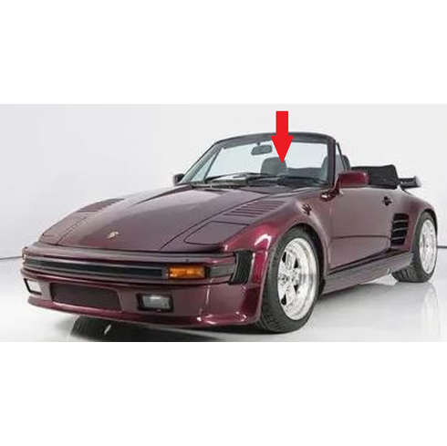Front Windshield Glass Porsche 911 1985-1989 2 Door Convertible