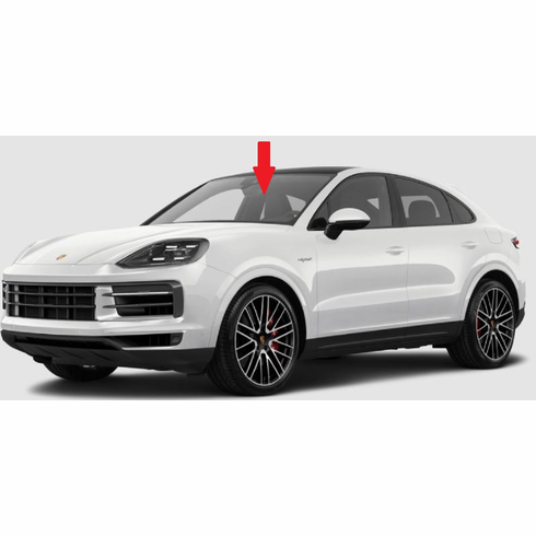 Front Windshield Glass Porsche Cayenne 2020-2025 4 Door Coupe
