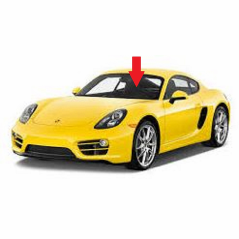 Front Windshield Glass Porsche Cayman S 2014-2025 2 Door Coupe 