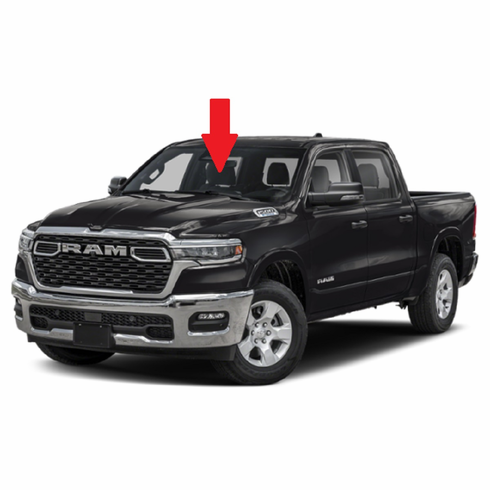 Front Windshield Glass RAM Pickup 1500 4 Door Crew Cab 2025-2026