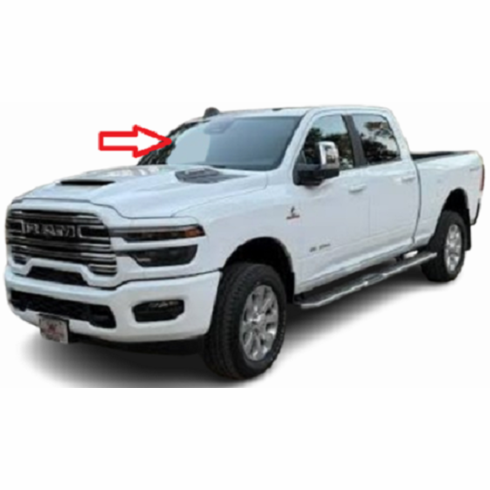 Front Windshield Glass RAM Pickup 2500 2 Door Standard Cab 2025-2026