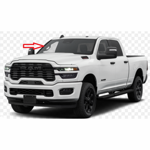 Front Windshield Glass RAM Pickup 3500 4 Door Crew Cab 2025-2026