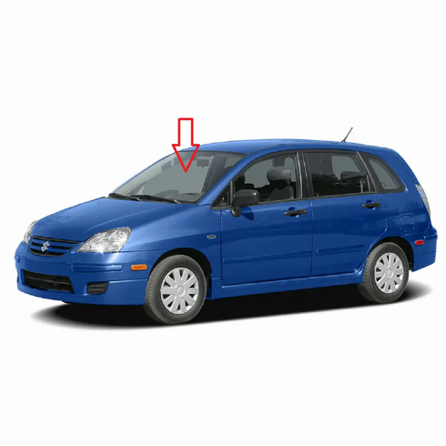 Front Windshield Glass Suzuki Aerio SX 4 Door Hatchback 2006