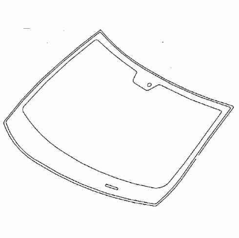 Front Windshield Glass Tesla S 4 Door Hatchback  2013-2022