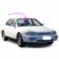 Front Windshield Glass Toyota Camry 1992-1996 4 Door Station Wagon
