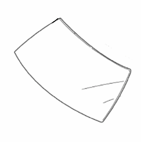 Front Windshield Glass Toyota Camry 1998-2001 4 Door Sedan