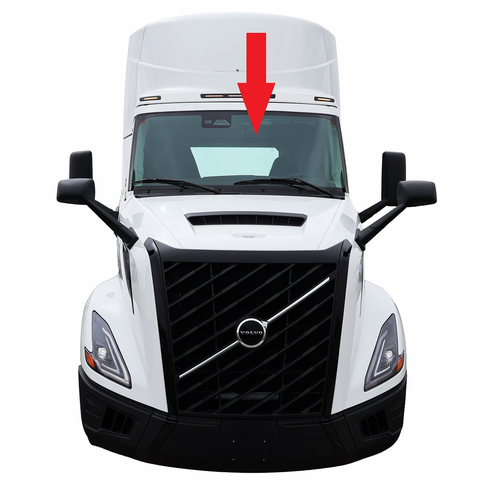 Front Windshield Glass Volvo VN Series Conventional Cab 2025-2026