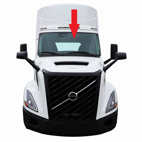Front Windshield Glass Volvo VN Series Conventional Cab 2025-2026