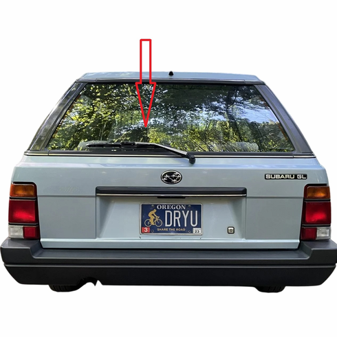 Heated Back Glass Subaru GL GL10 1986-1989 Wagon Liftgate Window