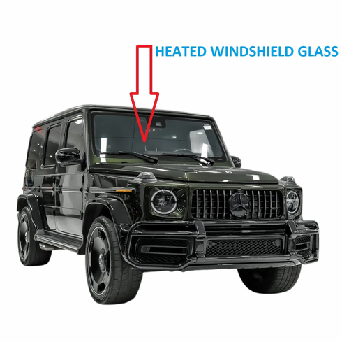 HEATED Windshield Glass Mercedes-Benz G550 G63 2019-2024 G-Class